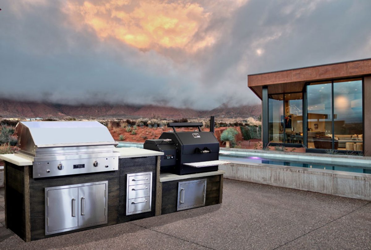 Outdoor Kitchen Scenery