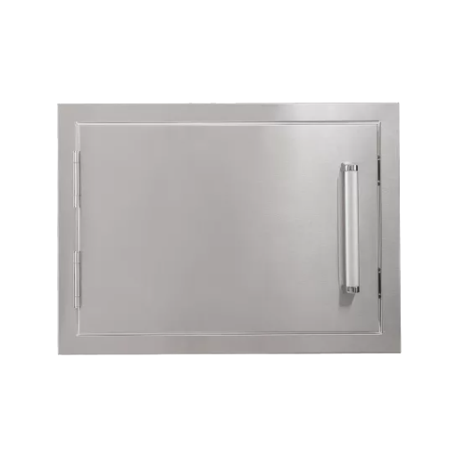 Horizontal Access Stainless Cabinet