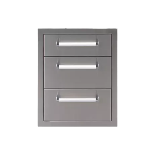 Triple Drawer Stainless Cabinet